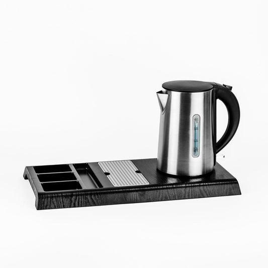 0.6L Electric Kettle and Tray Set - Serene Hospitality