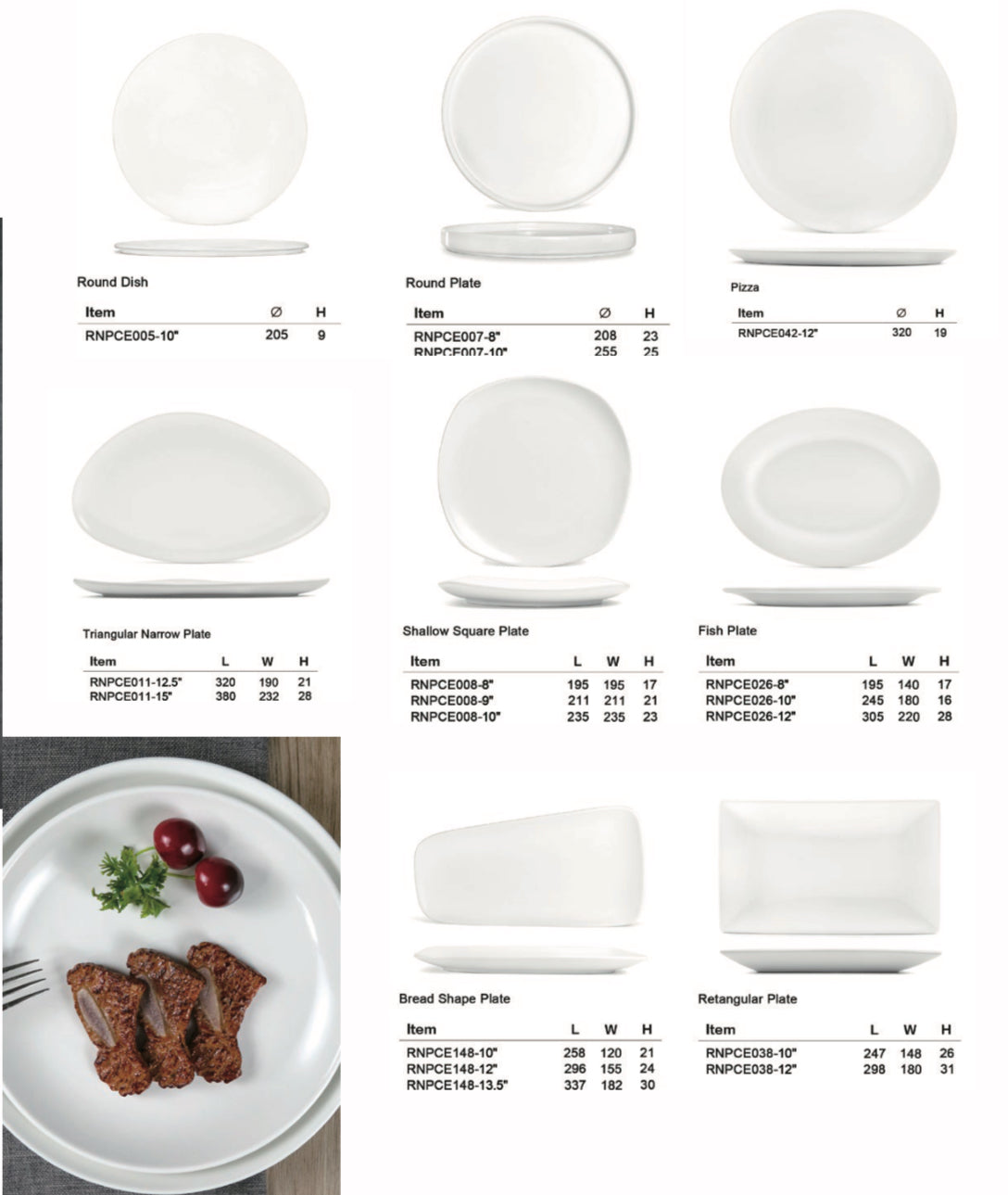 Dinner Plates