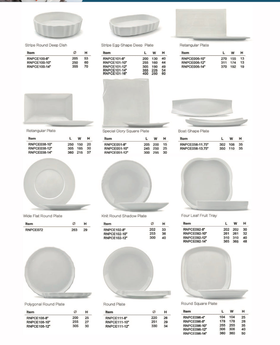Dinner Plates