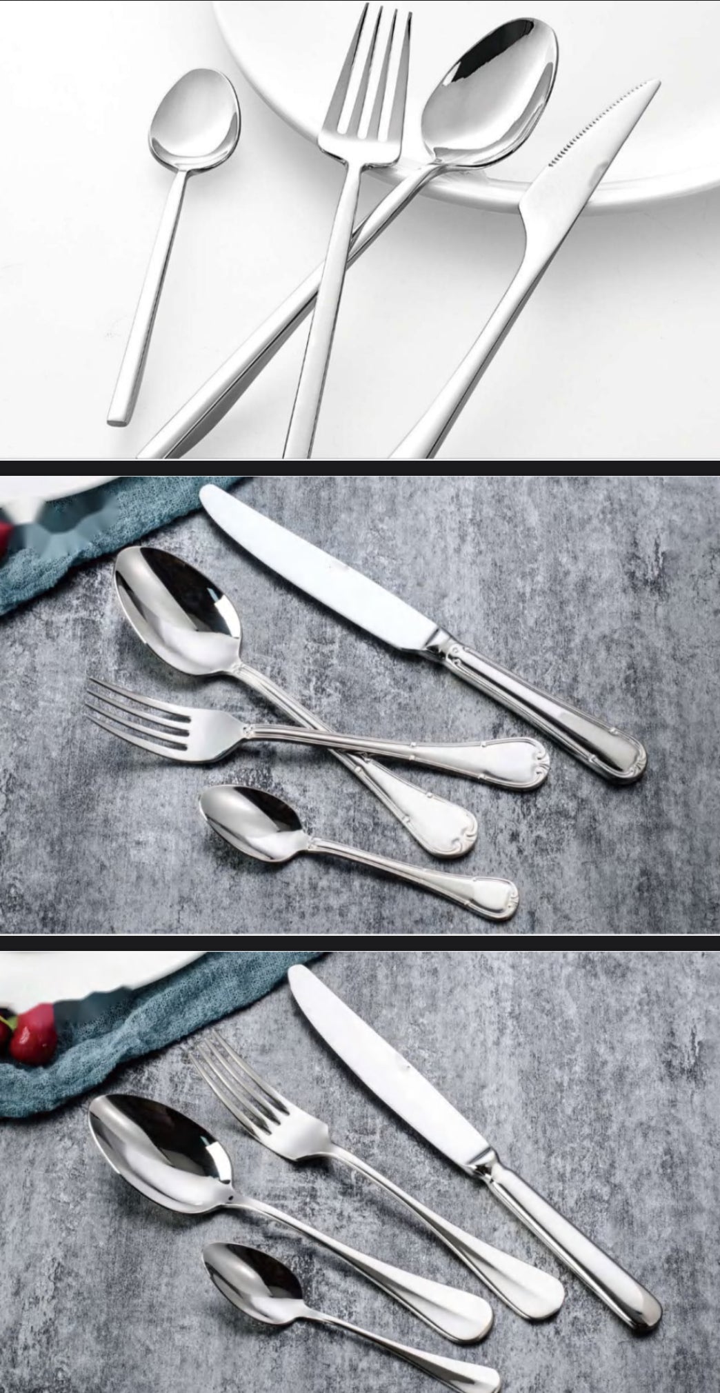 Cutlery - Spoons, Forks, Knives