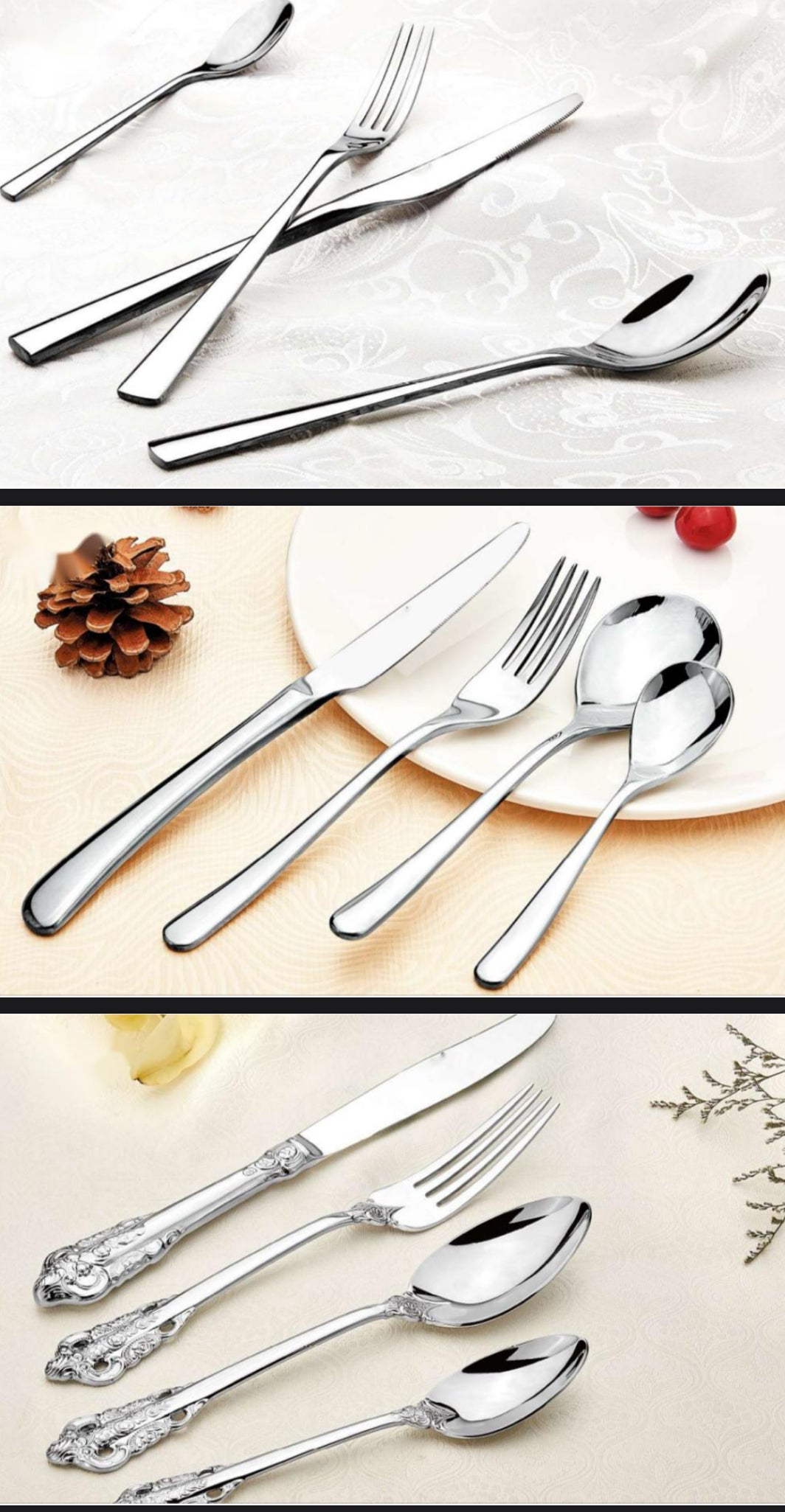 Cutlery - Spoons, Forks, Knives