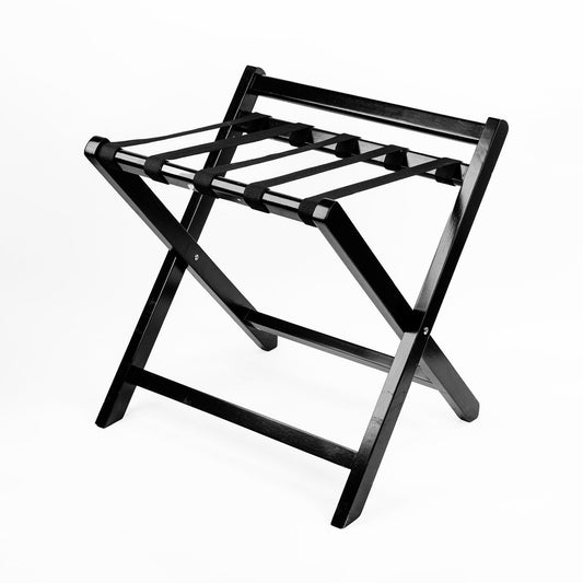 Wooden Luggage Rack - Serene Hospitality