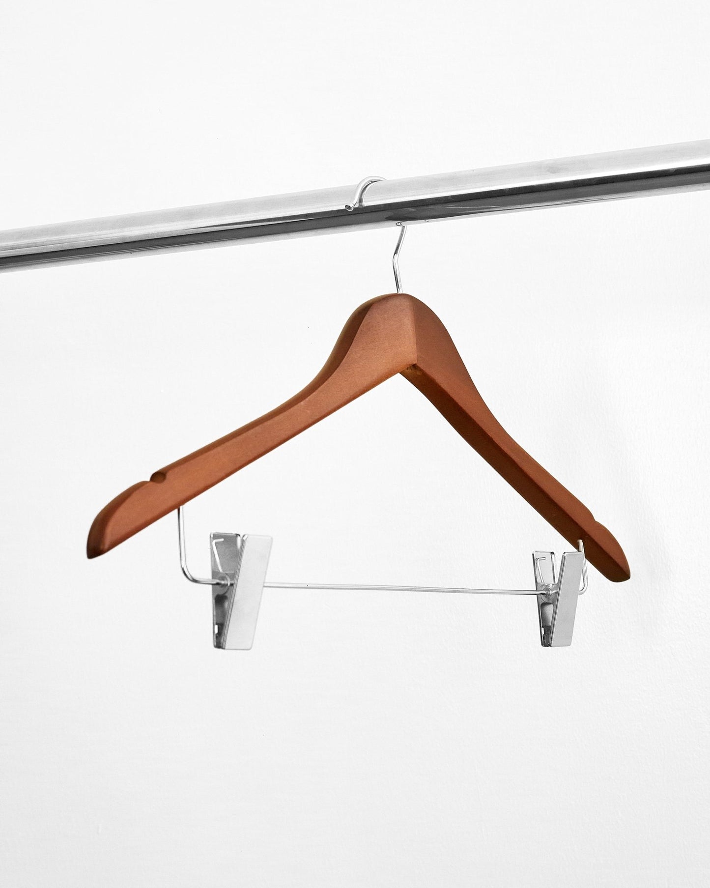 Wooden Skirt / Trouser Hanger - Serene Hospitality Solutions