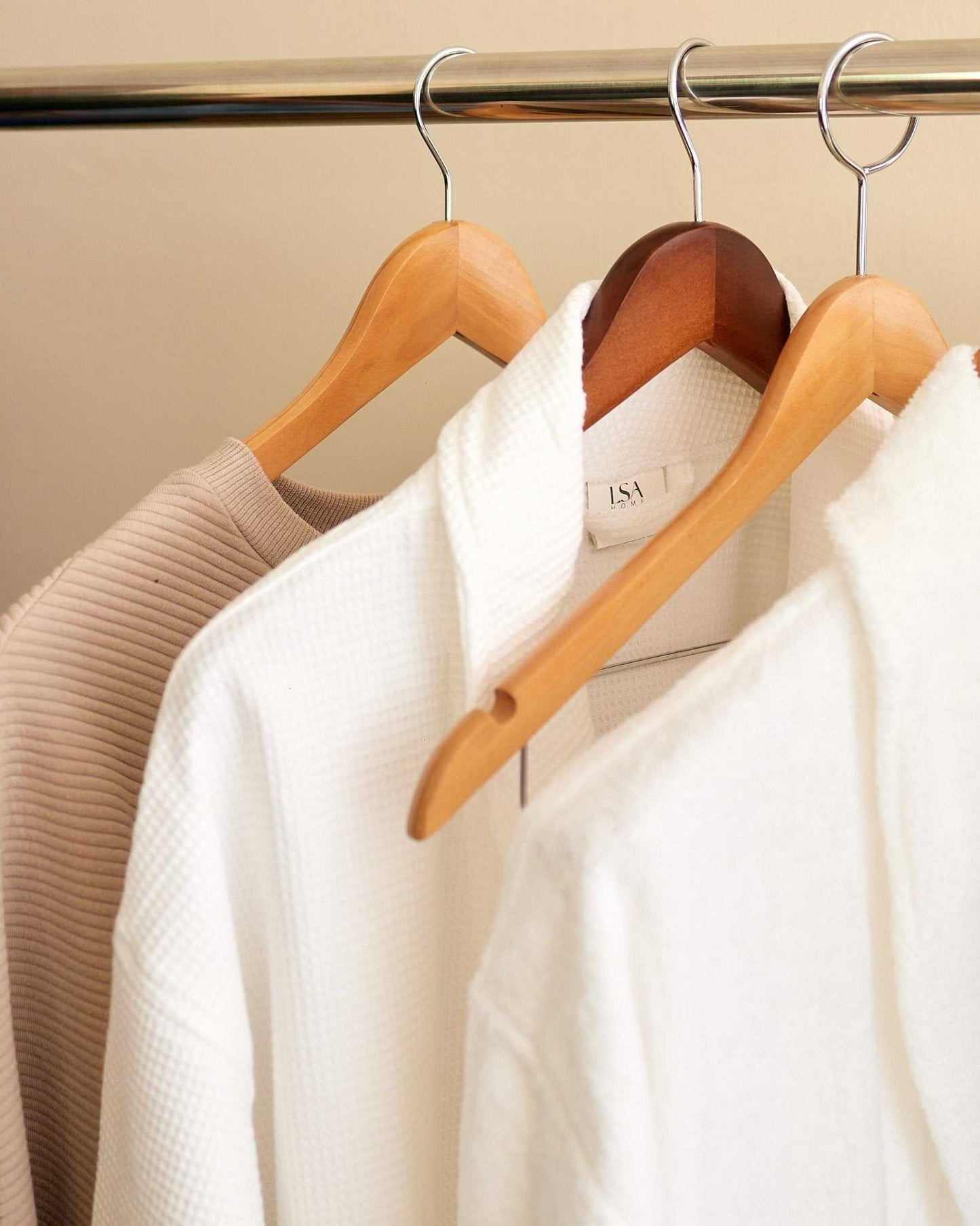 Wooden Skirt / Trouser Hanger - Serene Hospitality Solutions