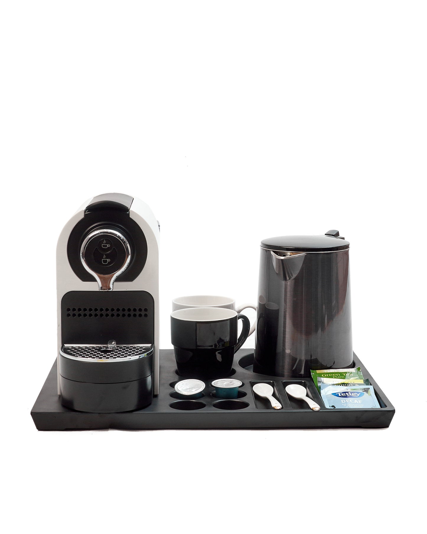 Coffee Machine and Electric Kettle Welcome Tray