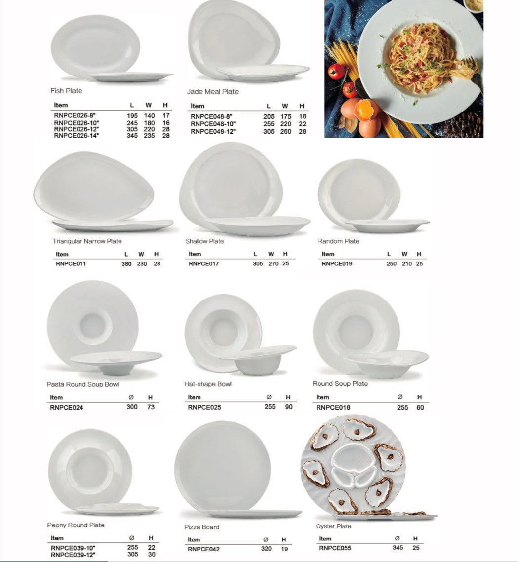 Dinner Plates - Serene Hospitality Solutions