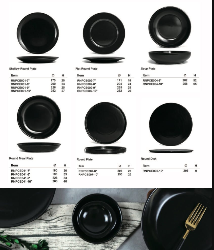 Dinner Plates - Serene Hospitality Solutions