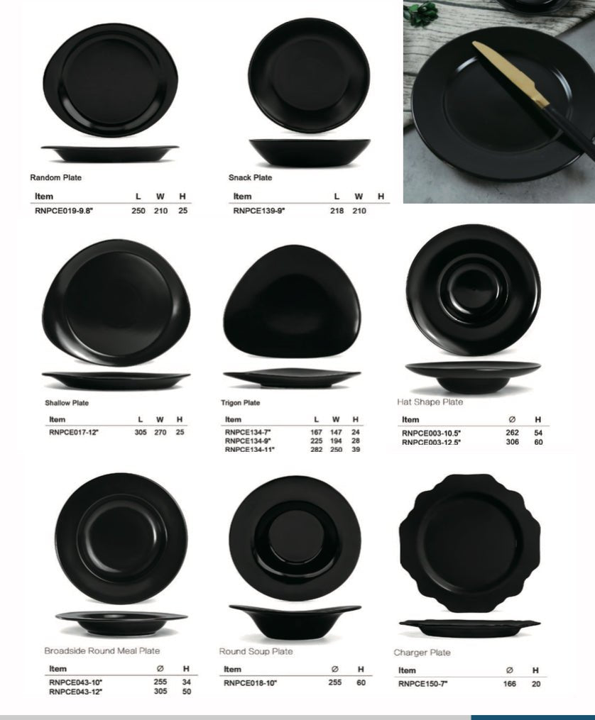Dinner Plates - Serene Hospitality Solutions