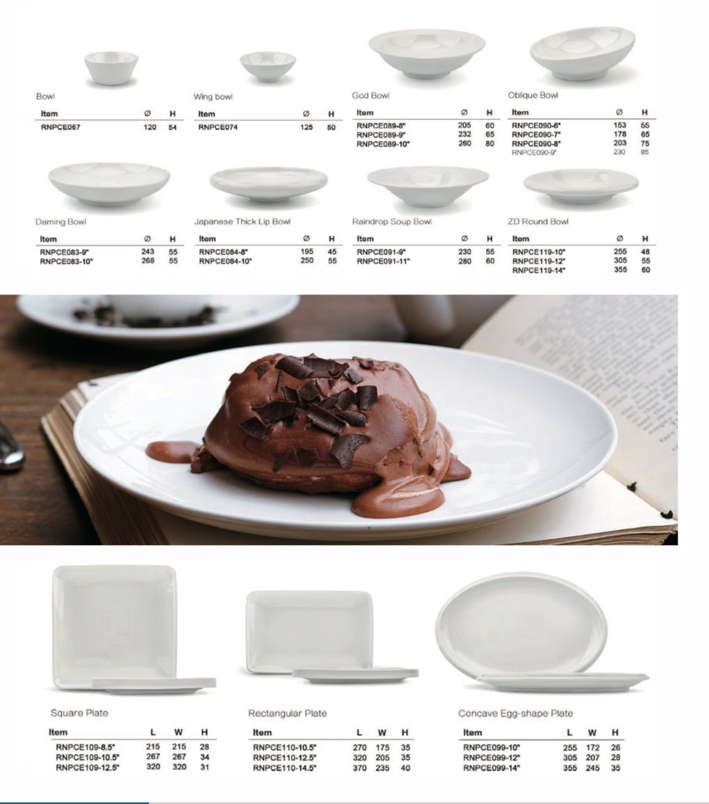 Dinner Plates - Serene Hospitality Solutions