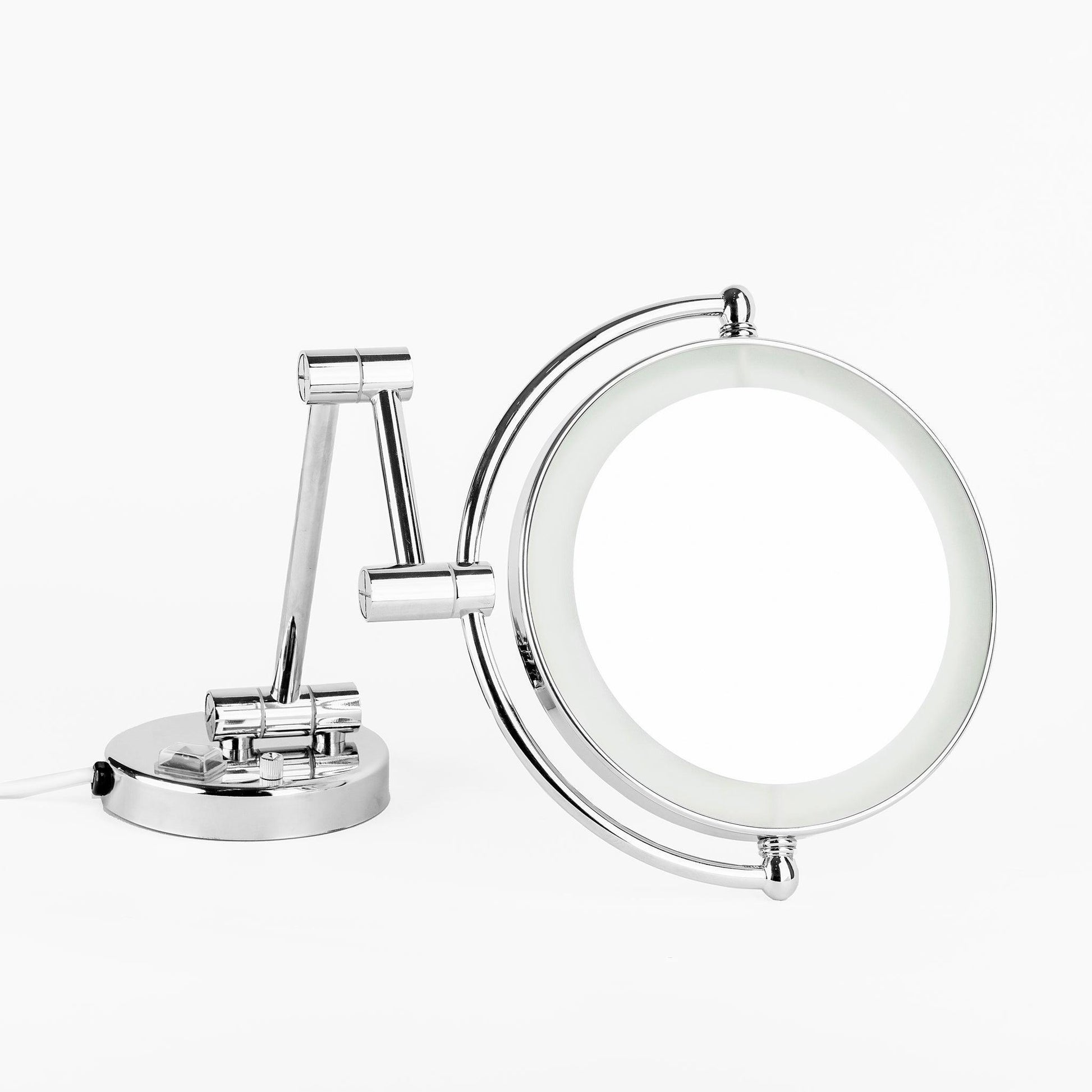 LED Wall Mounted Magnifying Mirror - Serene Hospitality