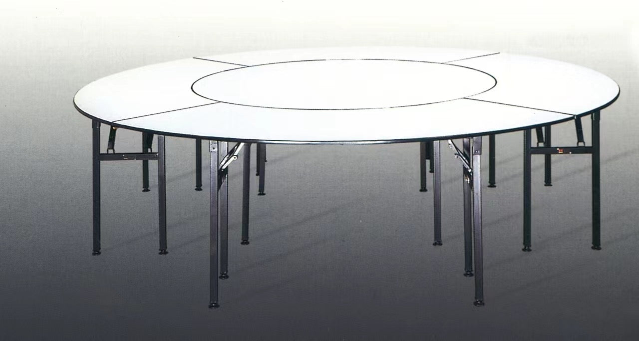 Round Banquet Tables - Serene Hospitality Solutions
